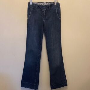 Lucky Brand Dark Blue Flare Jeans size 4